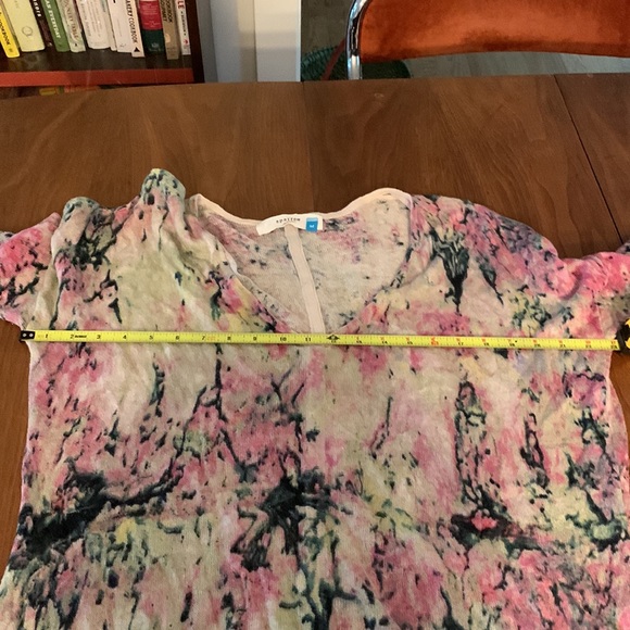 Pretty tie dye look tunic sweater - Picture 6 of 7